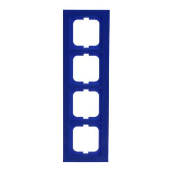  CADRE 4 POUSSOIRS BLEU 