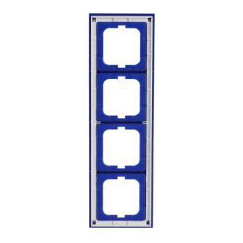  CADRE 4 POUSSOIRS BLEU 