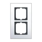  CADRE 2 POUSSOIRS CHROME 