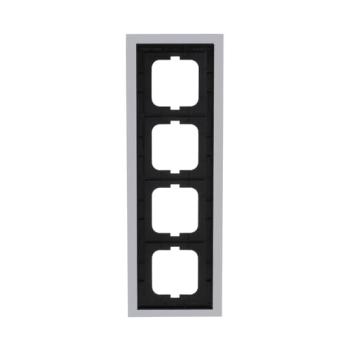  CADRE 4 POUSSOIRS CHROME 