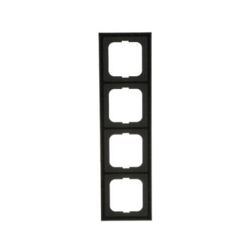  CADRE 4 POUSSOIRS NOIR MAT 