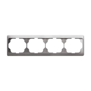  CADRE 4 POUSSOIRS PLATINE HORI 