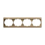  CADRE 4 POUSSOIRS BRONZE HORIZ 