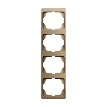  CADRE 4 POUSSOIRS BRONZE VERTI 