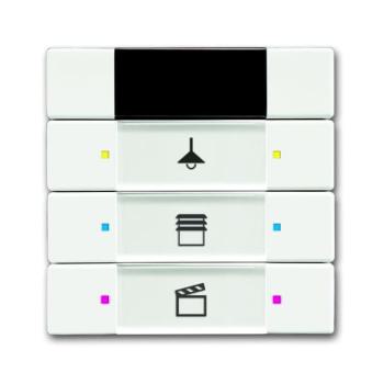  POUSSOIR 3 TOUCHES,MF, AVEC RE 