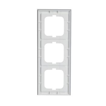  CADRE 4 MODULES BUSCH VERRE BL 