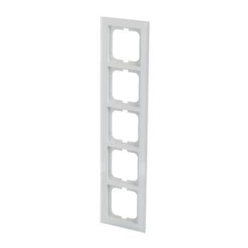  CADRE 5 MODULES BUSCH VERRE BL 