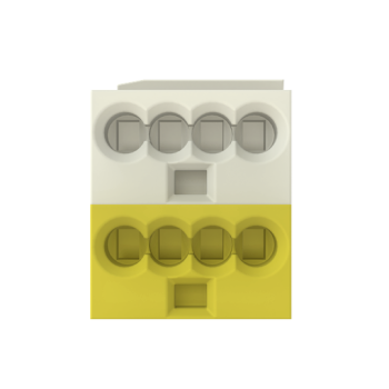  BORNIER DE CONNEXION BLANC/JAU 