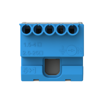  BORNIER NEUTRE MISTRAL-5X4MM+1 