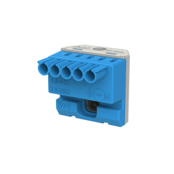  BORNIER NEUTRE MISTRAL-5X4MM+1 