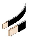  2 BARRES SOUPLES 20X3 2M 250A 