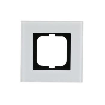  CADRE 1 POUSSOIR VERRE BLANC, 