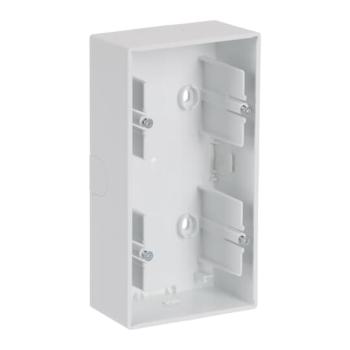  BOITE SAILLIE 2 POSTES BLANC 