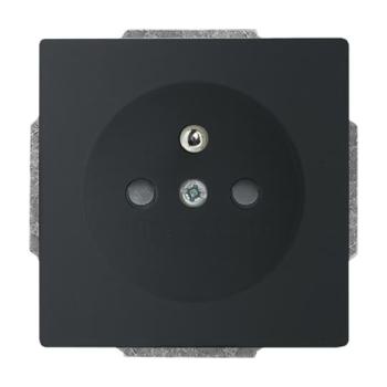  PRISE DE COURANT 2P+T NOIR 