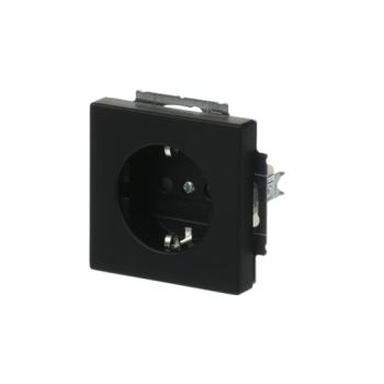  PRISE SCHUKO NOIR MAT 