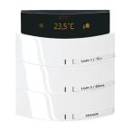  TRITON 3/6GANG MF/IR RTC BLANC 