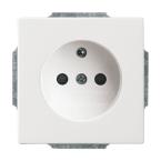  PRISE DE COURANT 2P+T BLANC 