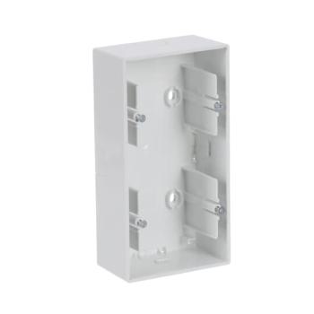  BOITE SAILLIE 2 POSTES BLANC 