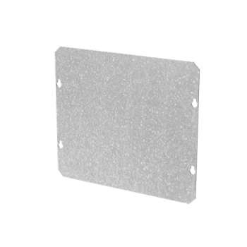  UZM610 PLAQUE MONT. ACIER UK60 