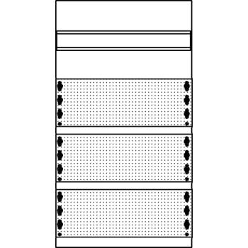  1MM00 PANNEAU MEDIAS 3 RANGEES 