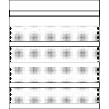  2MM0 PANNEAU MEDIAS 4 RANGEES 
