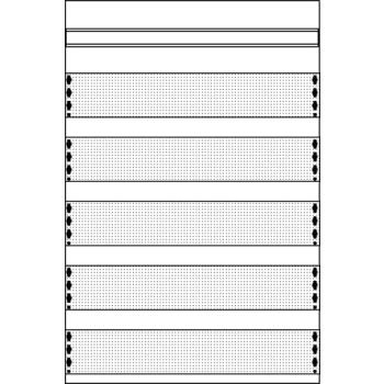  2MM1 PANNEAU MEDIAS 5 RANGEES 