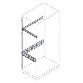  N.2 CROISILLONS H=100MM L/P 