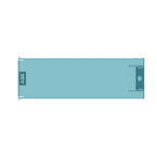  PORTE TRANSPARENTE 1X18M-COFFR 