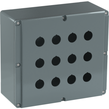  BOITE A BOUTONS ALUMINIUM -12 