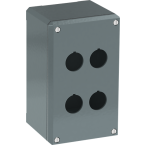  BOITE A BOUTONS ALUMINIUM - 4 