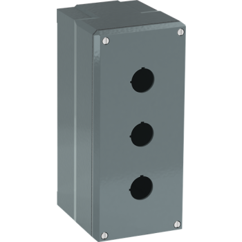  BOITE A BOUTONS ALUMINIUM - 3 