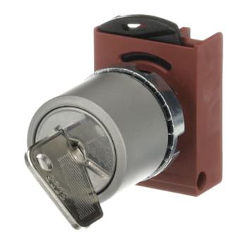  BOUTON TOURNANT A CLE - 2 POSI 