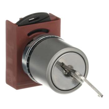  BOUTON TOURNANT A CLE - 2 POSI 