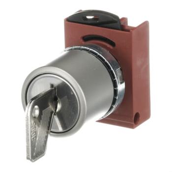  BOUTON TOURNANT A CLE - 2 POSI 