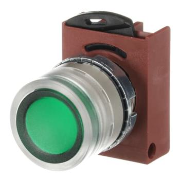  BOUTON POUSSOIR AFFLEURANT LUM 