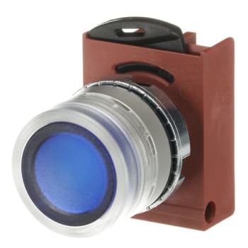  BOUTON POUSSOIR AFFLEURANT LUM 