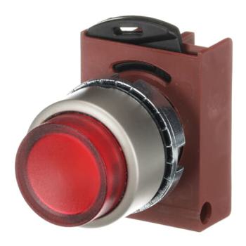  BOUTON POUSSOIR EN SAILLIE LUM 