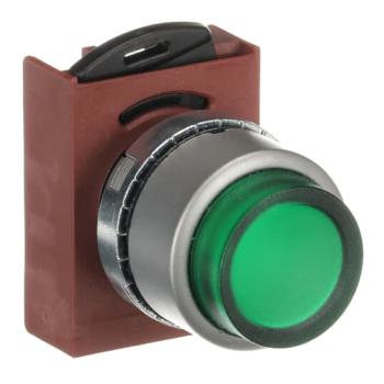  BOUTON POUSSOIR EN SAILLIE LUM 