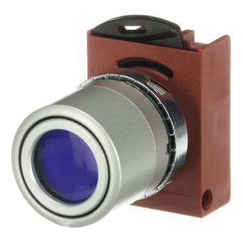  BOUTON POUSSOIR AFFLEURANT LUM 