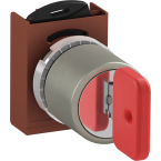  BOUTON TOURNANT A CLE - 2 POSI 