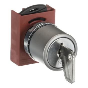  BOUTON TOURNANT A CLE - 3 POSI 