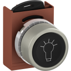  BOUTON POUSSOIR - NON LUMINEUX 