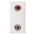  ZENIT 2X RCA - 1M - BLANC 