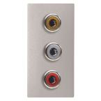  ZENIT 3X RCA - 1M - PLATINE 