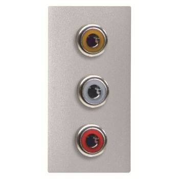  ZENIT 3X RCA - 1M - PLATINE 