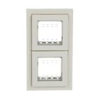  ZENIT CADRE ENCASTRE IP55 2X2 