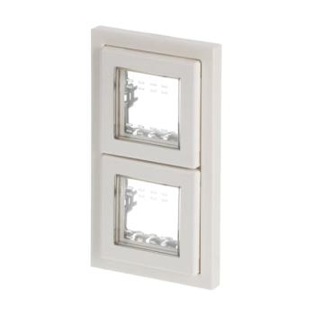  ZENIT CADRE ENCASTRE IP55 2X2 