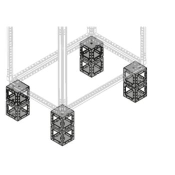  SOCLE H=200MM A MONTER (X8) 
