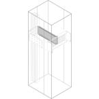  TERMINALS VERT. DIVIDER BLIND 