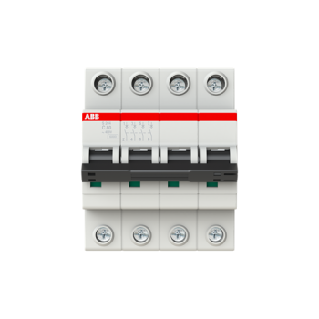  DISJONCTEUR 4P S204 80A COURBE 